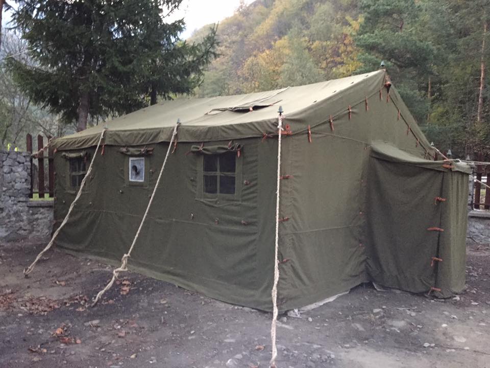 Utilizarile unui cort militar 2 Cort militar - Armata Română