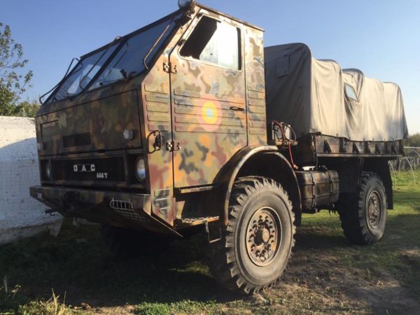 Camion militar DAC – Armata Română
