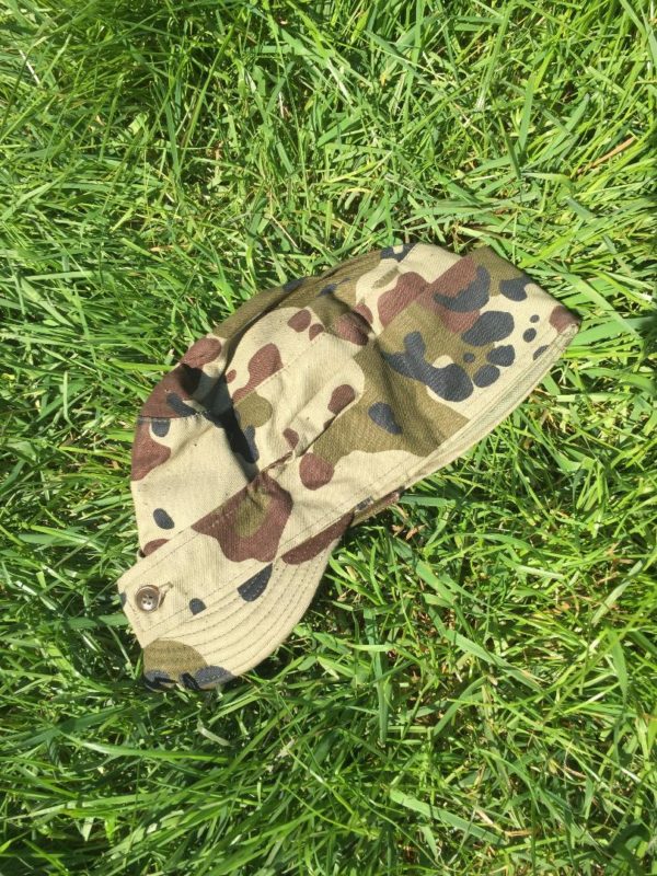 Capelă militară RSR camuflaj  - Armata Română - imagine 2