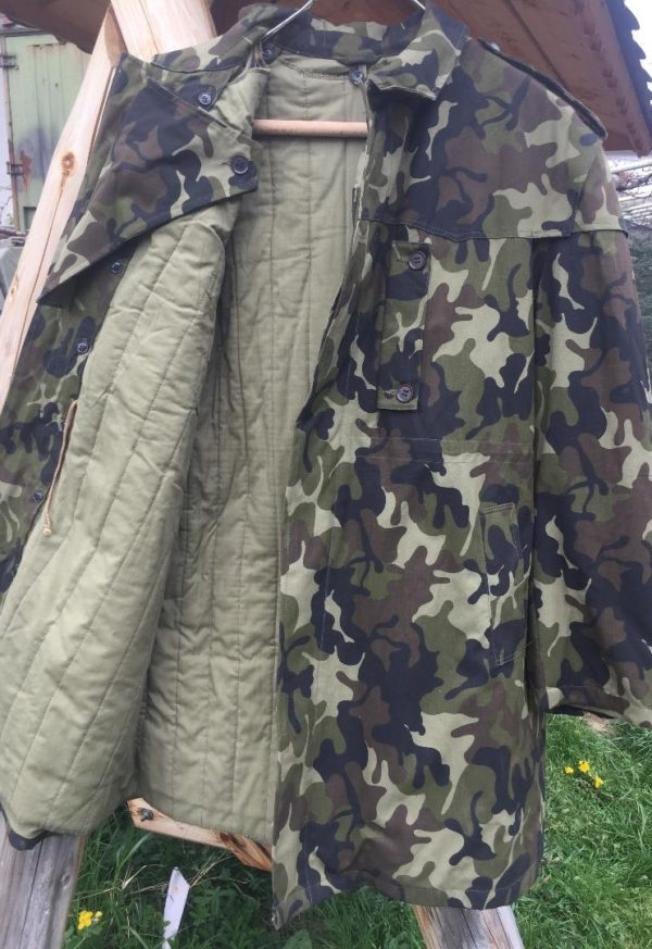 Scurtă militară de iarnă - camuflaj - Armata Română - imagine 2