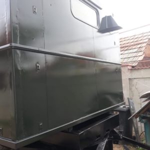 Vagon militar / remorca compatibil cap tractor SR - Armata romana - imagine 4