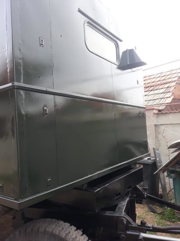 Vagon militar / remorca compatibil cap tractor SR - Armata romana - imagine 4