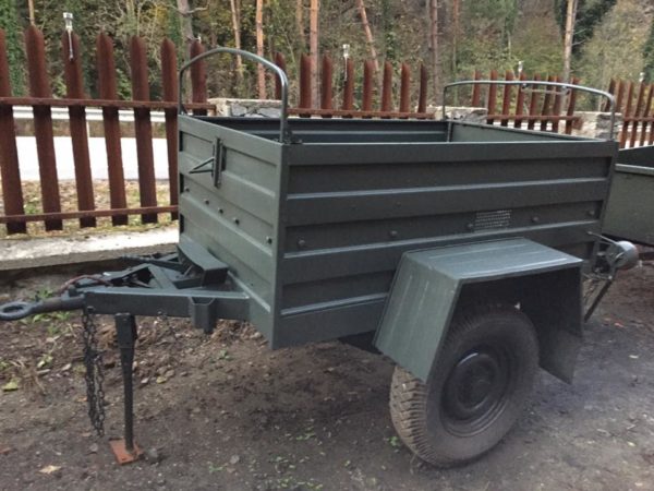 Remorcă militară - Armata Romană