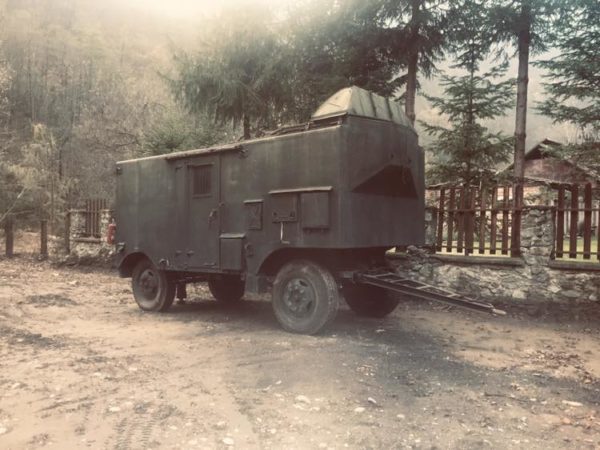 Vagon militar / remorca compatibil cap tractor SR - Armata romana - imagine 15