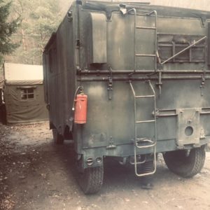 Vagon militar / remorca compatibil cap tractor SR - Armata romana - imagine 16