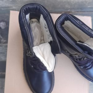 Bocanci militari din piele - imagine 3