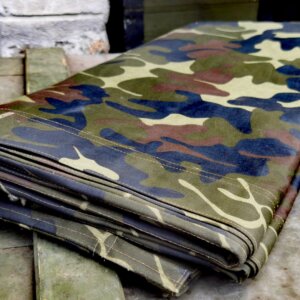 Foaie de cort camuflaj - Armata Română - imagine 3